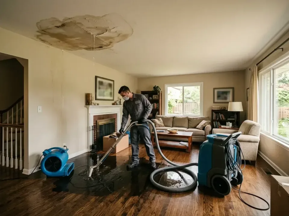 attic-pipe-burst-ceiling-drip-008 — frequently asked questions, Water Damage Restoration & Carpet Care in Pinewood, FL